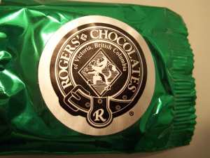 Rogers' Chocolates Logo by Catherine Kobley Berke
