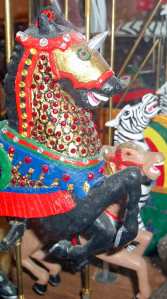 My Grandpa Bill was a carpenter by trade. He made these wood carved animals by hand.