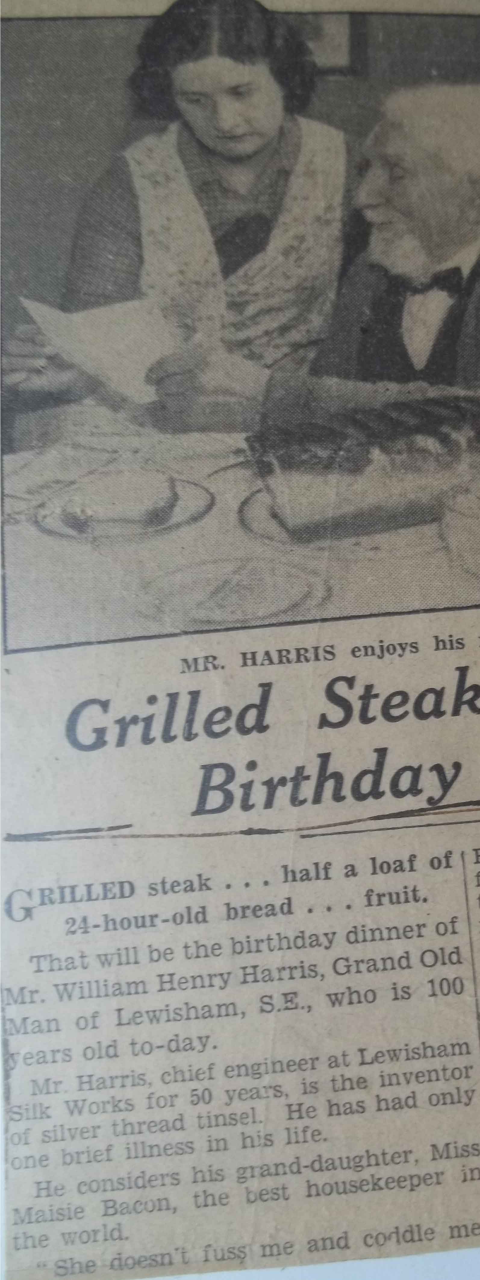 Tinsel was invented 100 years ago in Lewisham.