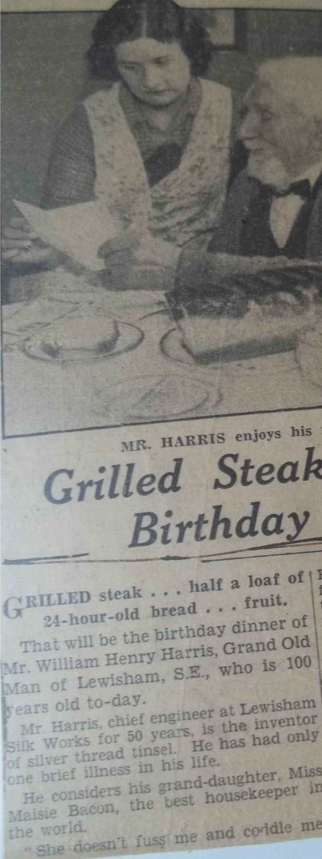 Tinsel was invented 100 years ago in Lewisham.